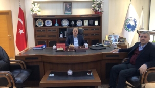 AHMET CAN'DAN SAİM ALPASLAN'A GEÇMİŞ OLSUN ZİYARETİ