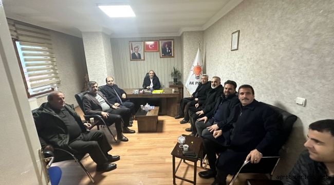 DESK DOĞUBAYAZIT İL OLSUN ÇALIŞMALARI ÇERÇEVESİNDE AK PARTİ DOĞUBAYAZIT İLÇE BŞK. M. SENA GEÇİT'İ ZİYARET ETTİ