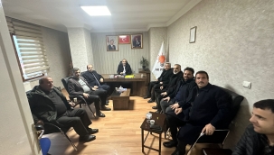 DESK DOĞUBAYAZIT İL OLSUN ÇALIŞMALARI ÇERÇEVESİNDE AK PARTİ DOĞUBAYAZIT İLÇE BŞK. M. SENA GEÇİT'İ ZİYARET ETTİ