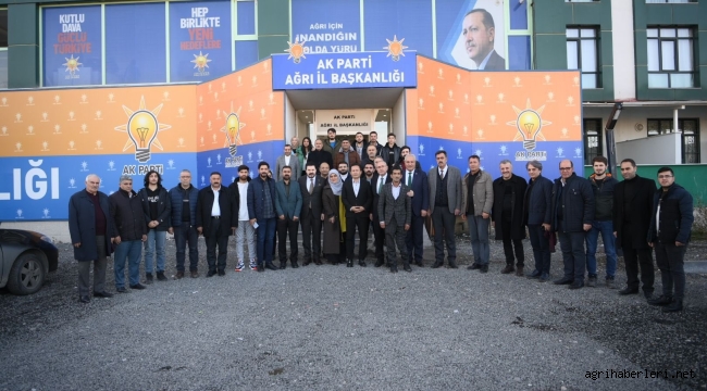 Tuzla Belediye Başkan'ı Şadi Yazıcı, Ağrı'da Çok İyi Karşılandık