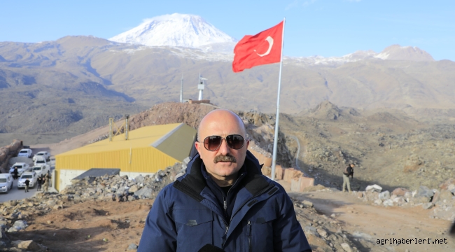 Ağrı Dağı'na Modüler Üs Bölgesi Kuruluyor