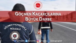 Göçmen Kaçakçılarına Büyük Darbe