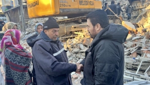    SAVCI SAYAN DEPREMZEDELERİN ACISINA ORTAK OLDU