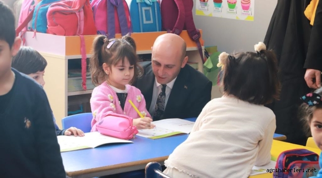 Deprem Bölgesinden Gelen Öğrencileri Kaymakam Murat Ekinci, Ziyaret Etti