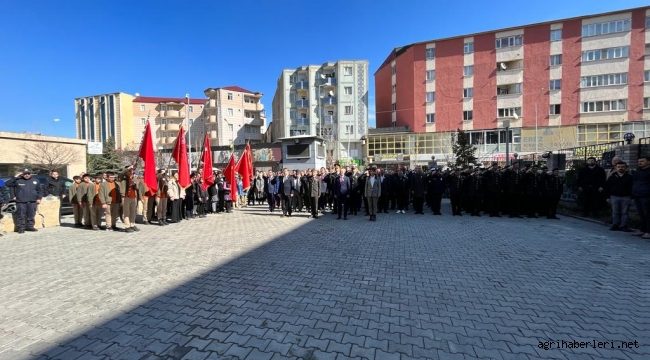 DOĞUBAYAZIT'TA 18 MART ÇANAKKALE ŞEHİTLERİ ANMA TÖRENİ