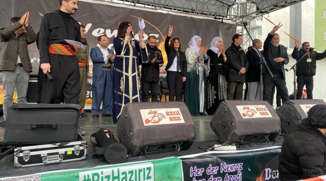 DOĞUBAYAZIT'TA NEVROZ KUTLANDI