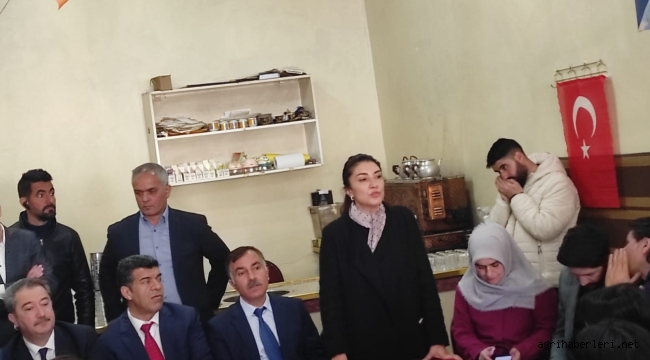 AK PARTİ AĞRI MİLLETVEKİLİ ADAYLARI SAHADA VE VATANDAŞIN YANINDA