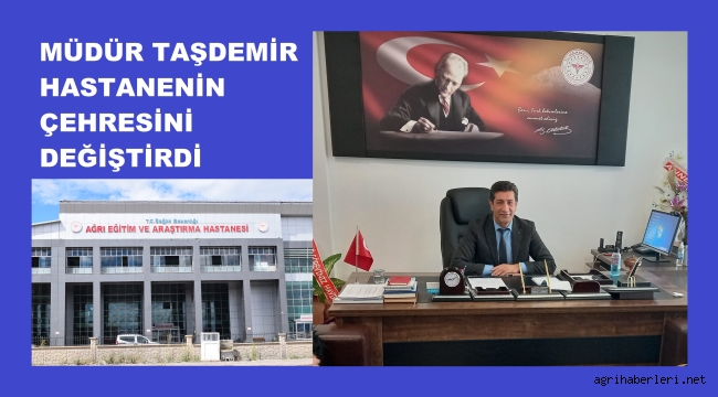 Çalışkan müdür vatandaşların dikkatini çekti.