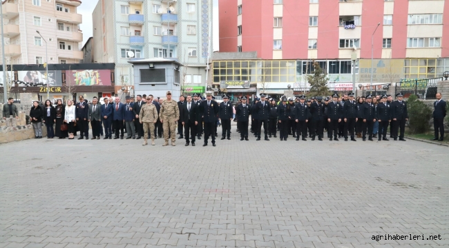 DOĞUBAYAZIT'TA 10 NİSAN POLİS GÜNÜ KUTLANDI