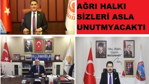  SİZLERİ UNUTMAYACAĞIZ