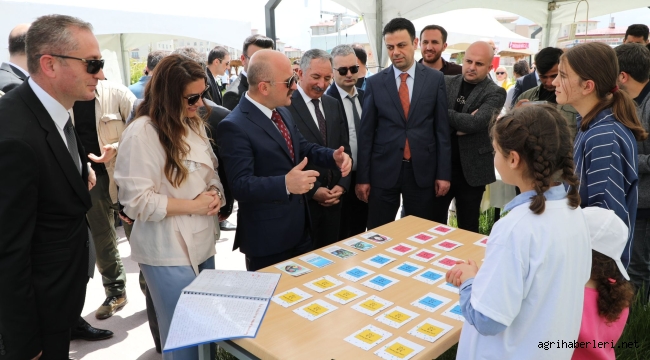 AĞRI'DA BİLİM ŞENLİĞİ BAŞLADI 