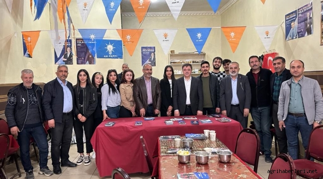  AK Parti Genel Merkez Seçim İşleri Bşk. Yrd. Yusuf Beşer, Doğubayazıt ilçesinde 