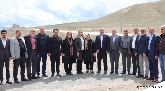 Kilerci, seçim çalışmaları için Doğubayazıt'ta