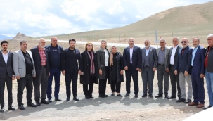 Kilerci, seçim çalışmaları için Doğubayazıt'ta