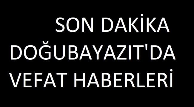 YARDIMCI VE ÇAMLIBEL AİLESİNİN ACI GÜNÜ