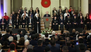 Cumhurbaşkanı Erdoğan: Türkiye Yüzyılı'nı nakış nakış işleyeceğiz.