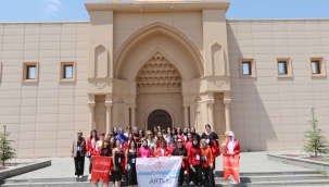 AİÇÜ, "Anadoluyuz Biz" Gönüllüsü Öğrencileri Ağırladı