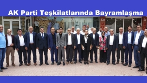 AK PARTİ AĞRI İL TEŞKİLATINDA BAYRAMLAŞMA