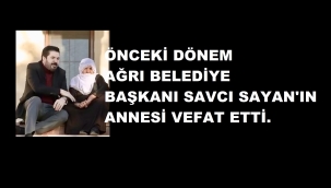 BAŞKAN SAYAN'IN ACI GÜNÜ