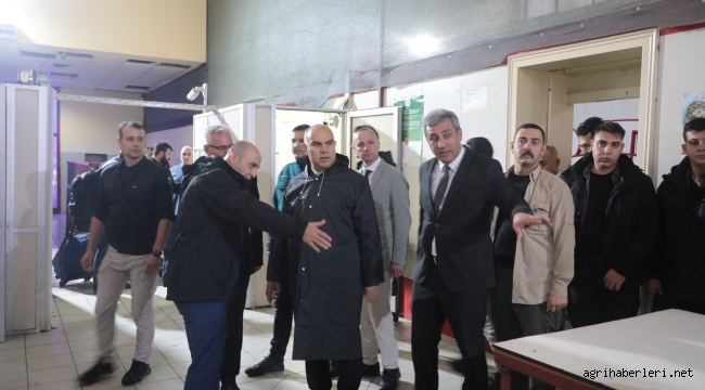 VALİ MUSTAFA KOÇ, DOĞUBAYAZIT'TA