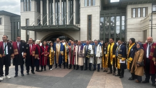 AİÇÜ Rektörü Prof. Dr. Karabulut, 2023-2024 YÖK Akademik Yılı Açılış Töreni'ne Katıldı