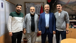 BURSA/YILDIRIM TAPU MÜDÜRÜ DOĞUBAYAZITLI HEMŞEHRİMİZ  ENES GEZMİŞ'İ ZİYARET ETTİK.