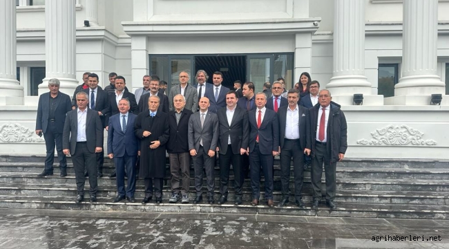 IC Holding Yönetim Kurulu Başkanı İbrahim Çeçen, Doğubayazıt'ta