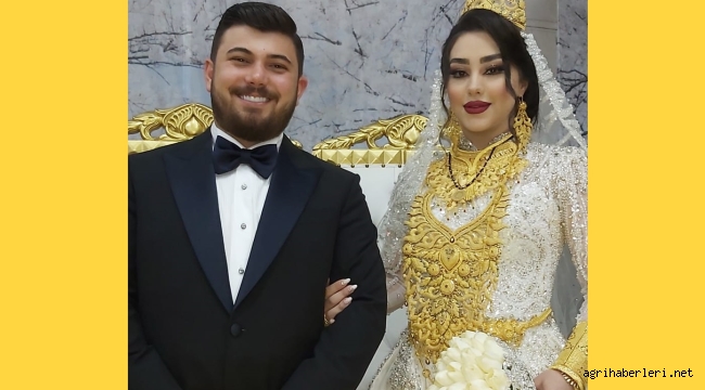Kasımoğulları ailesinin düğününde geline 4 kilo altın, damada milyonlarca takı takıldı. 
