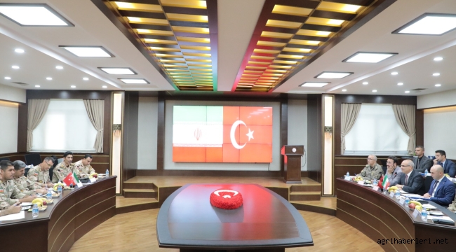  TÜRKİYE-İRAN SINIRINDA OLAĞANÜSTÜ SINIR GÜVENLİĞİ TOPLANTISI