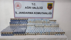  DOĞUBAYAZIT'TA 1.830 PAKET GÜMRÜK KAÇAĞI SİGARA ELE GEÇİRİLDİ