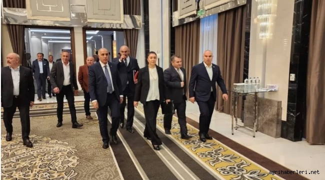 AĞRILI İŞ İNSANLARI İSTANBUL'DA TOPLANDI