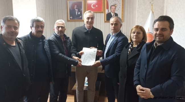 MEHMET EMİN CAN, AK PARTİ'DEN DOĞUBAYAZIT BELEDİYE BAŞKAN ADAY ADAYLIĞINI AÇIKLADI