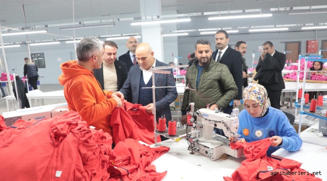 Ağrı Valisi KOÇ; Önceliğimiz İstihdam ve Üretim