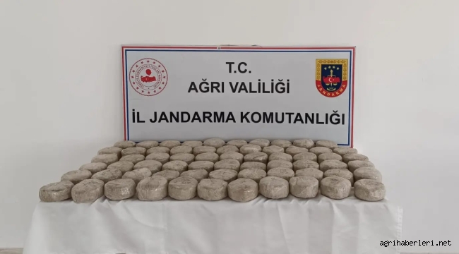 Doğubayazıt'ta Jandarma Yaptığı Çalışmalar İle Uyuşturucuya Geçit Vermiyor 