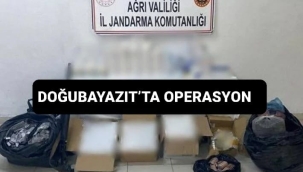 Jandarmadan Doğubayazıt'ta Operasyon 