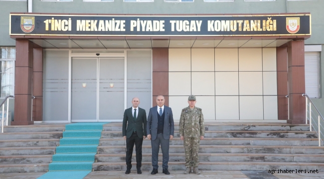 VALİ KOÇ'UN DOĞUBAYAZIT'TA İADE-İ ZİYARETLERİ 