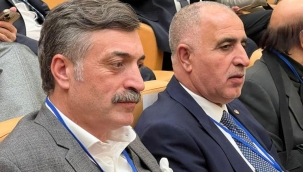  CUMHURBAŞKANI KÜLLİYESİNDE YAPILAN TÜRKİYE-İRAN İŞ FORUMU TOPLANTISINA CAN VE ALPASLAN KATILDI.