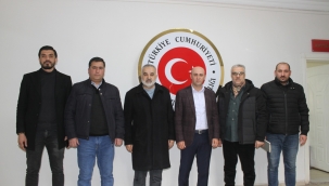 Doğubayazıt Kaymakamı Basın Mensuplarını Makamında Kabul Etti.