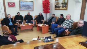 ​​​​​​​DTSO BAŞKANI CEMAL CAN BASIN MENSUPLARINI KABUL ETTİ.