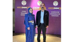 KENAN ALKAN VE AYGÜL AŞAN, DEM PARTİSİ DOĞUBAYAZIT BELEDİYE BAŞKAN ADAYLARI 