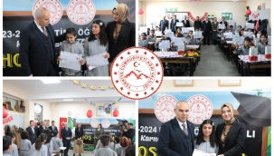 KOÇ AİLESİ EĞİTİME KAZANDIRDIKLARI ÖĞRENCİLERE KARNE VERDİ