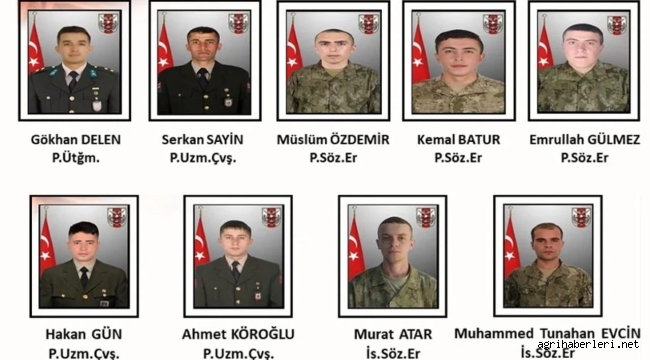 MSB acı haberi duyurdu: 9 şehit