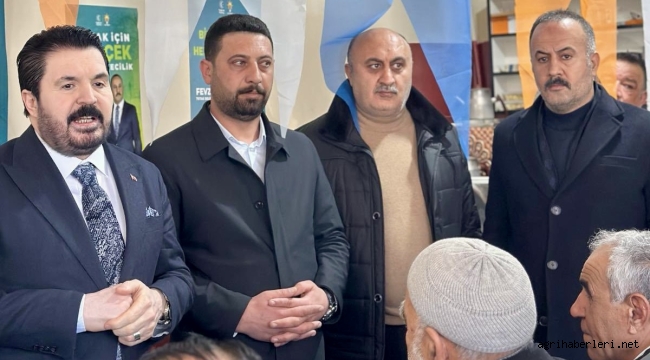 AĞRI'DA AK PARTİ'YE KATILIMLAR YOĞUNLAŞTI