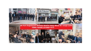 AK Parti Belediye Başkan Adayı Çelik, Yerel Basını Ziyaret Etti