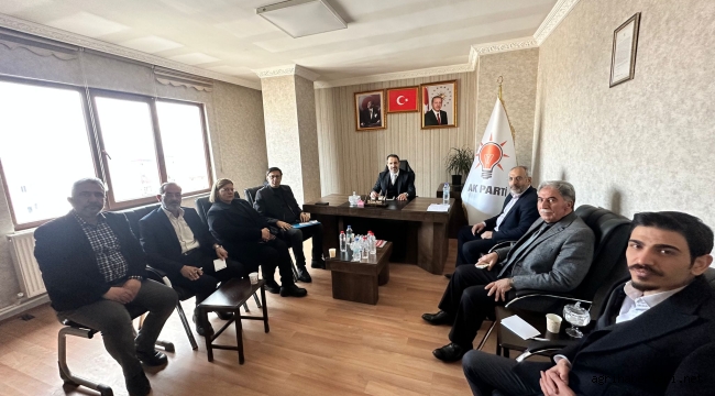 AK PARTİ DOĞU ANADOLU BÖLGE KOORDİNATÖRÜ EMRULLAH GÜR DOĞUBAYAZIT'TA