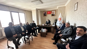 AK PARTİ DOĞU ANADOLU BÖLGE KOORDİNATÖRÜ EMRULLAH GÜR DOĞUBAYAZIT'TA