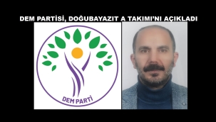 DEM Partisi, Doğubayazıt İl ve Belediye Meclis Üyelerini Açıkladı.
