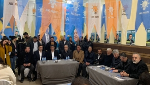 DOĞUBAYAZIT'TA AK KADROLAR SEÇİM İRTİBAT BÜROSUNUN AÇILIŞINI YAPTI