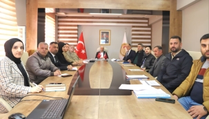 DOĞUBAYAZIT'TA SEÇİM GÜVENLİĞİ TOPLANTISI