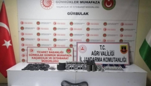 Gürbulak Gümrüğünde Kaçak Araba Parçaları Ele Geçirildi